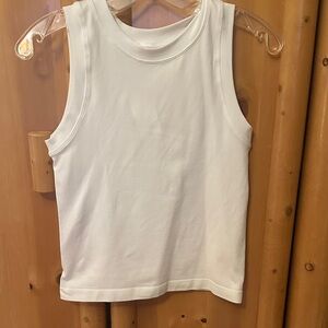 Elegant White Sleeveless Tank Top